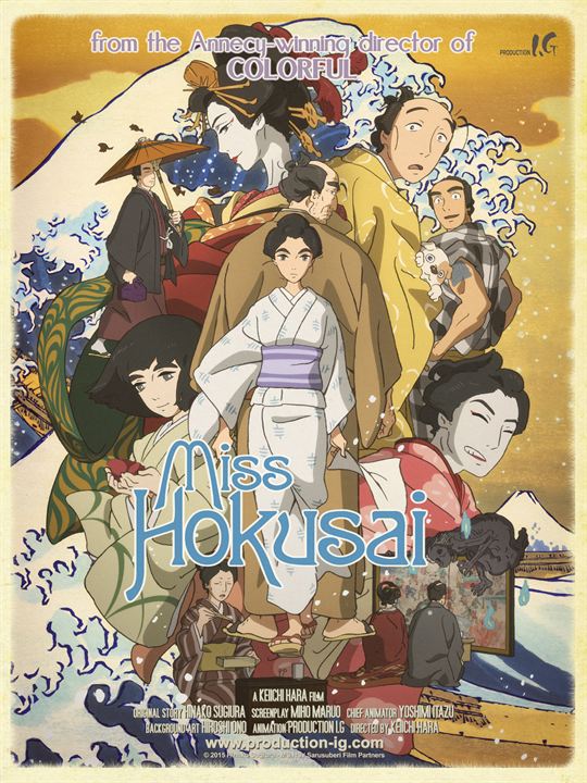 Miss Hokusai : Kinoposter