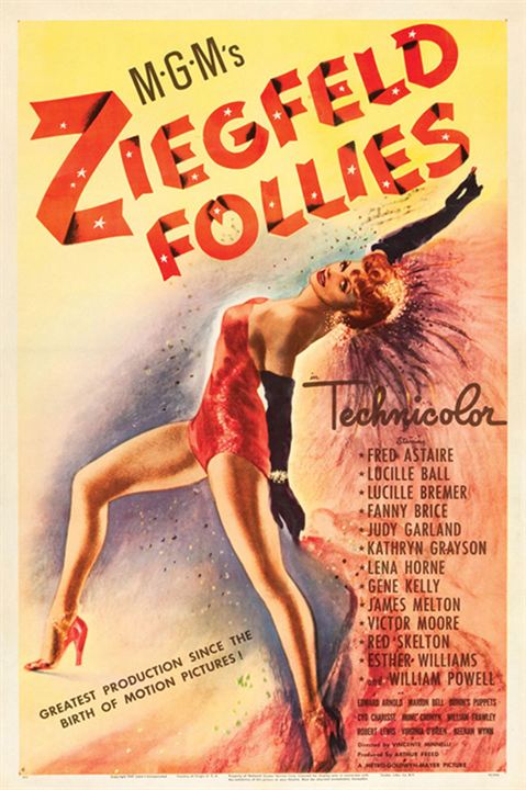 Ziegfelds himmlische Träume : Kinoposter