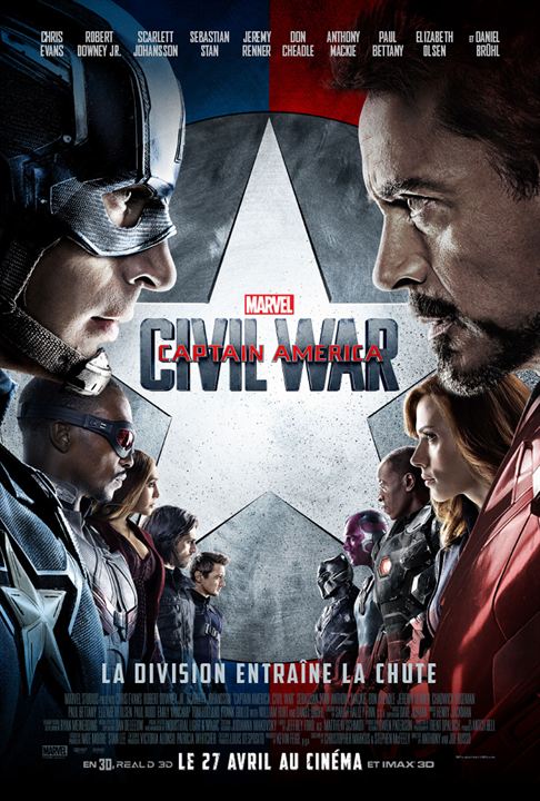 The First Avenger: Civil War : Kinoposter