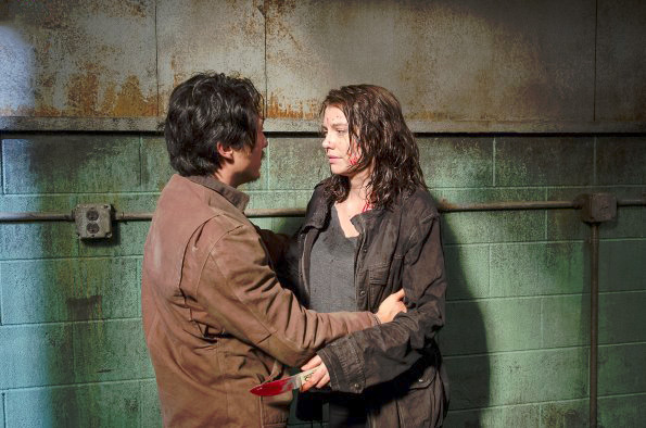 The Walking Dead : Kinoposter Lauren Cohan, Steven Yeun