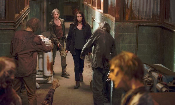 The Walking Dead : Bild Melissa McBride, Lauren Cohan