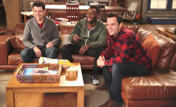 New Girl : Bild Max Greenfield, Jake Johnson, Lamorne Morris