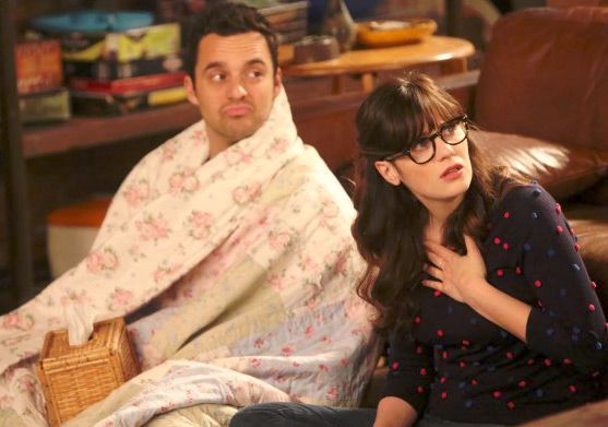 New Girl : Bild Zooey Deschanel, Jake Johnson