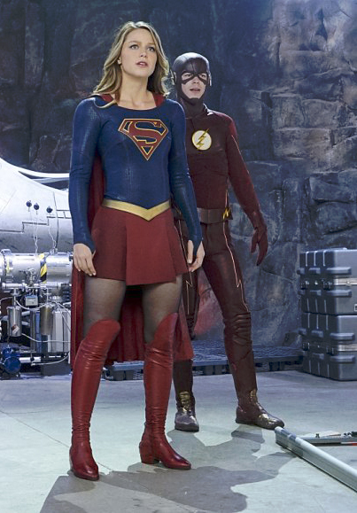 Supergirl : Bild Grant Gustin, Melissa Benoist