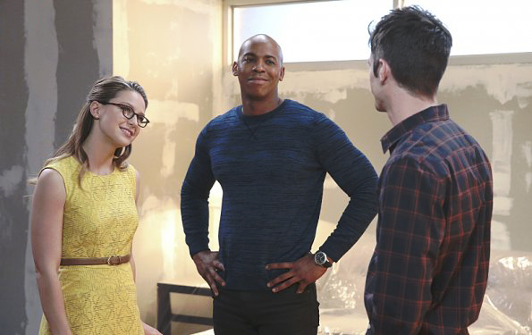 Supergirl : Bild Mehcad Brooks, Grant Gustin, Melissa Benoist