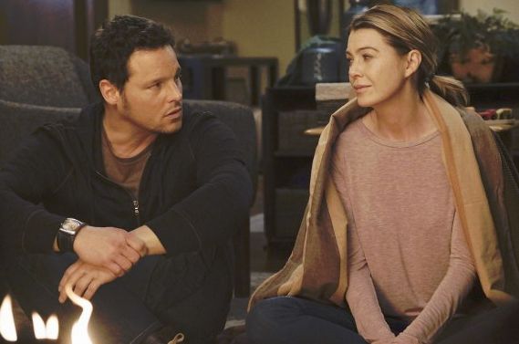 Grey's Anatomy - Die jungen Ärzte : Bild Ellen Pompeo, Justin Chambers (I)