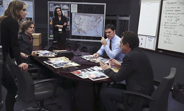 Criminal Minds : Bild Matthew Gray Gubler, Thomas Gibson, Paget Brewster, A.J. Cook, Joe Mantegna