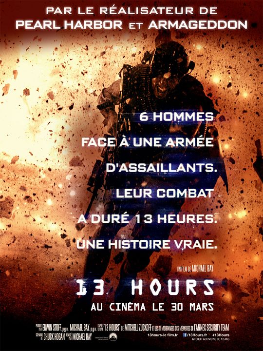 13 Hours: The Secret Soldiers Of Benghazi : Kinoposter