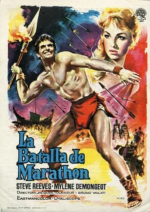 Die Schlacht von Marathon : Kinoposter