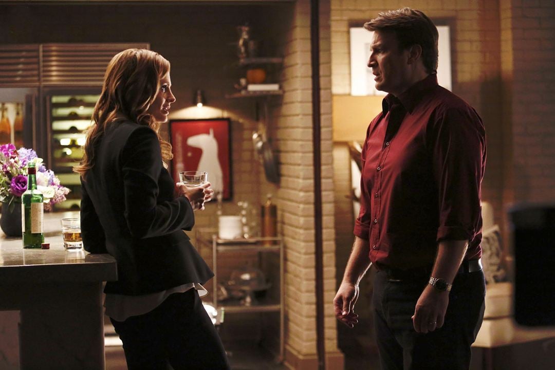 Castle : Bild Stana Katic, Nathan Fillion