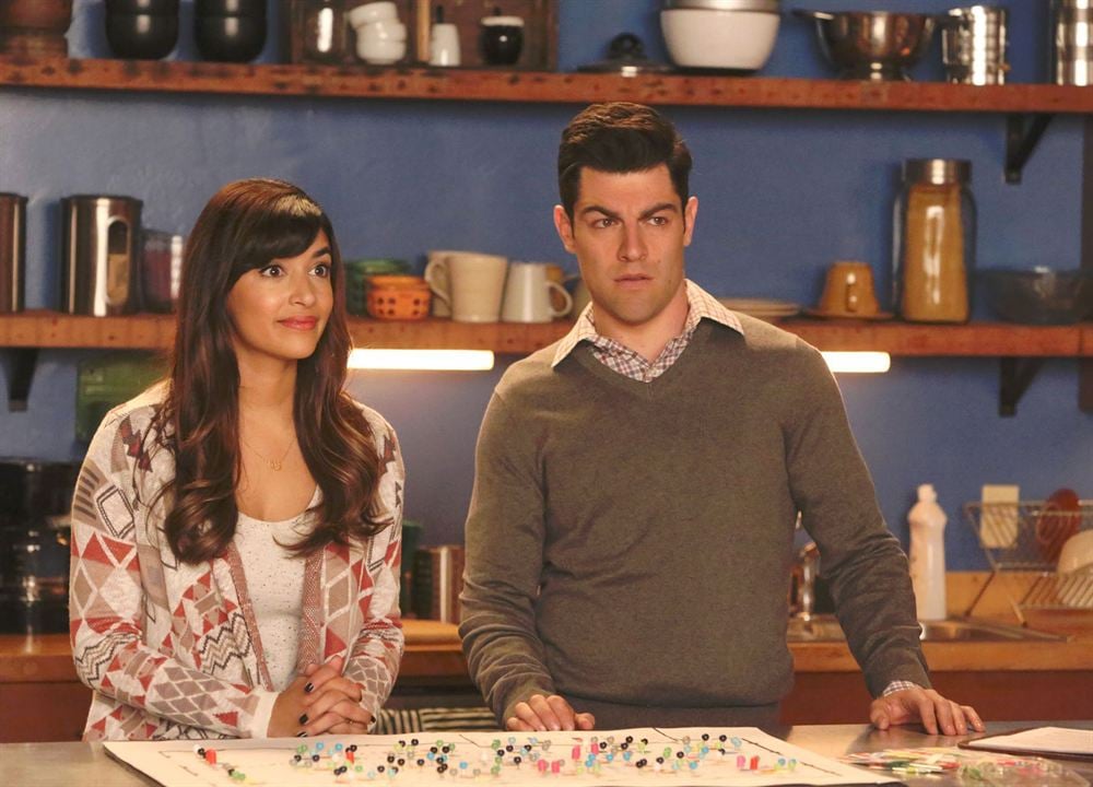 New Girl : Bild Max Greenfield, Hannah Simone