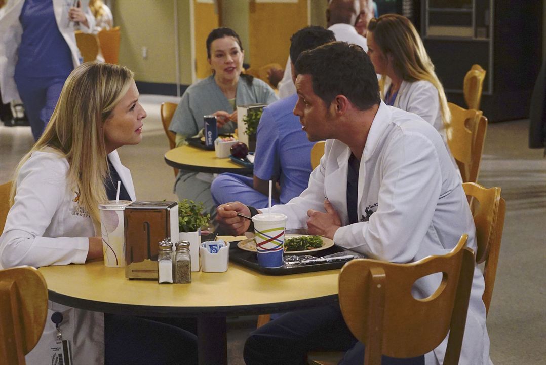 Grey's Anatomy - Die jungen Ärzte : Bild Jessica Capshaw, Justin Chambers (I)