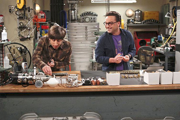 The Big Bang Theory : Bild Simon Helberg, Johnny Galecki