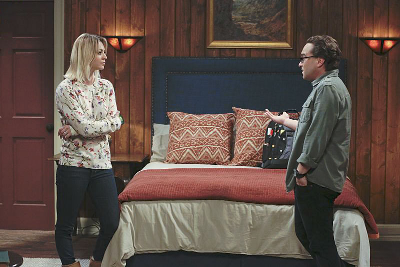 The Big Bang Theory : Bild Johnny Galecki, Kaley Cuoco