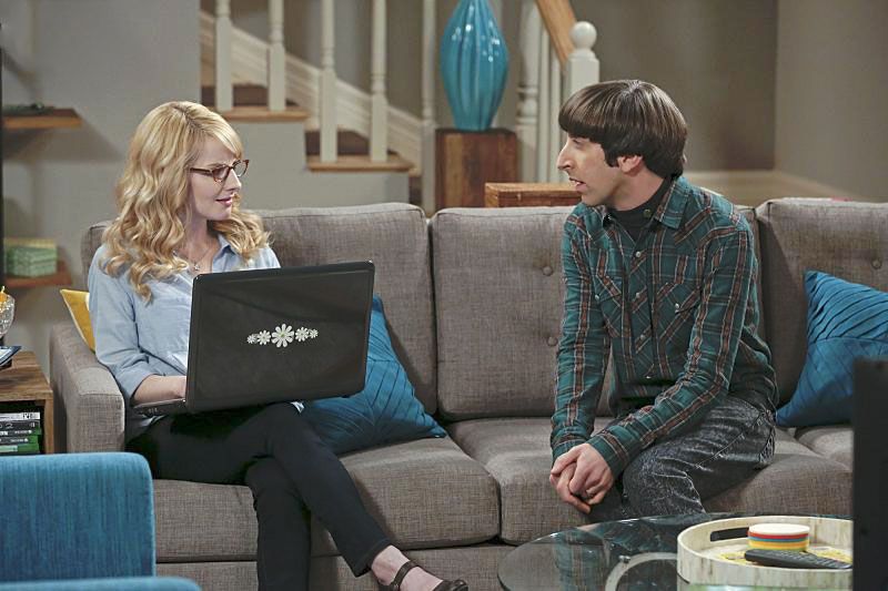 The Big Bang Theory : Bild Melissa Rauch, Simon Helberg