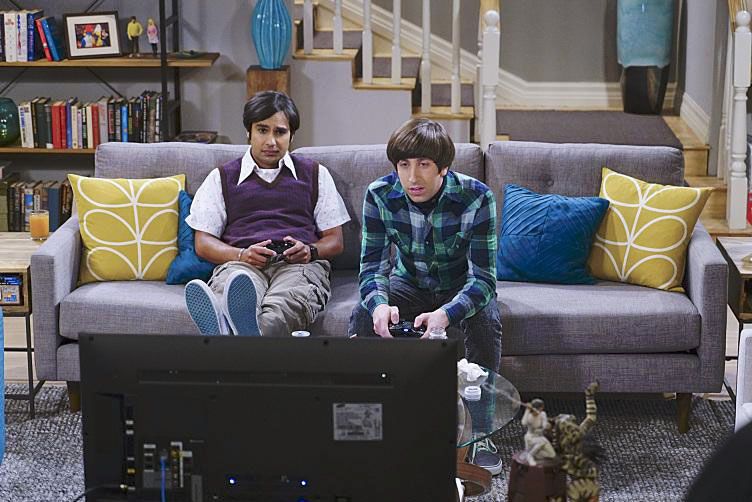 The Big Bang Theory : Bild Kunal Nayyar, Simon Helberg