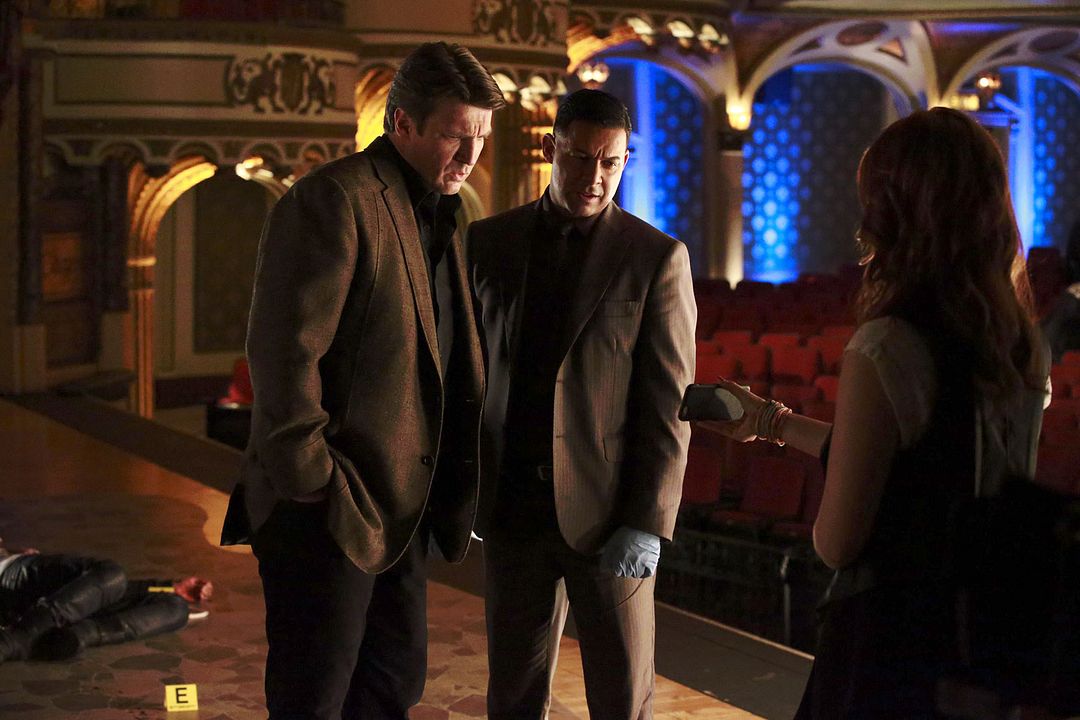 Castle : Bild Nathan Fillion, Jon Huertas