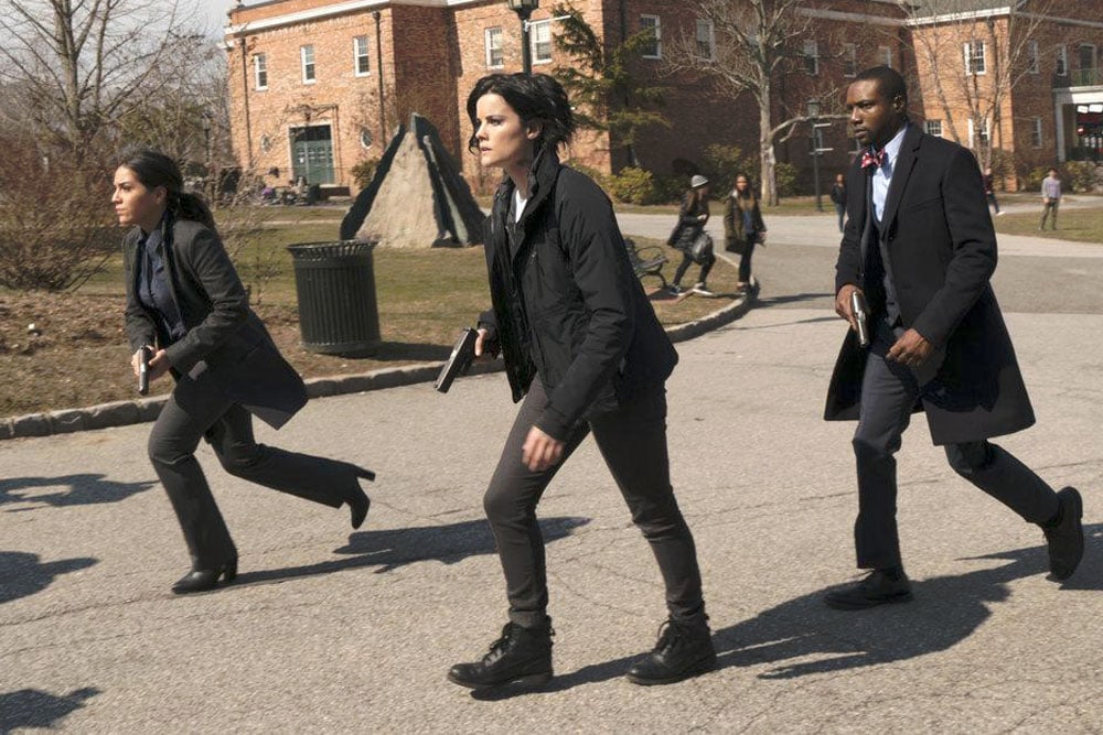 Blindspot : Bild Audrey Esparza, Rob Brown, Jaimie Alexander