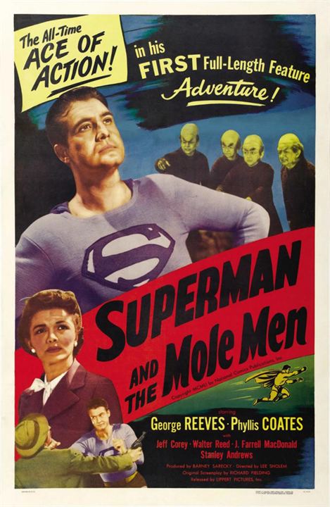 Superman And The Mole-Men : Kinoposter