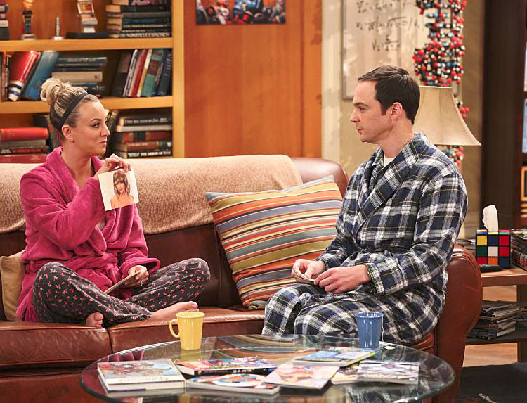 The Big Bang Theory : Bild Kaley Cuoco, Jim Parsons