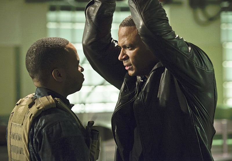 Arrow : Kinoposter Eugene Byrd, David Ramsey