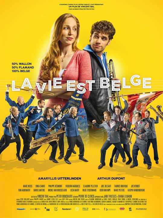 La Vie est belge : Kinoposter