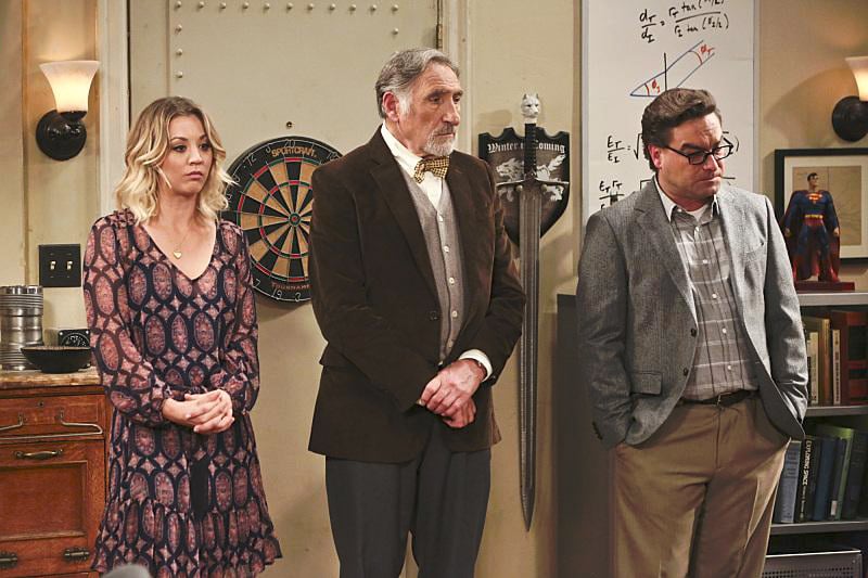 The Big Bang Theory : Bild Kaley Cuoco, Judd Hirsch, Johnny Galecki