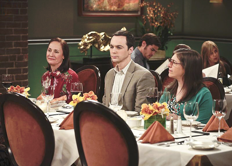 The Big Bang Theory : Bild Jim Parsons, Mayim Bialik, Laurie Metcalf