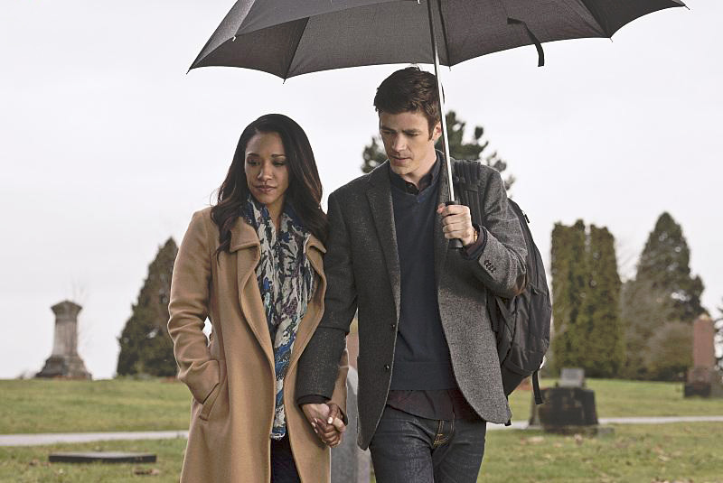 The Flash : Bild Candice Patton, Grant Gustin