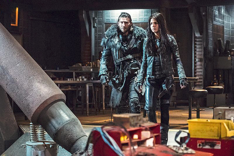 The 100 : Kinoposter Marie Avgeropoulos, Zach McGowan