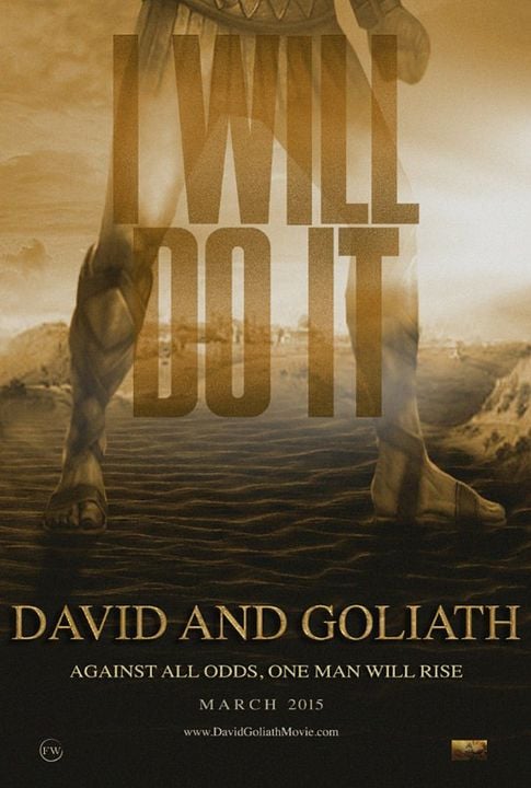 David and Goliath : Kinoposter