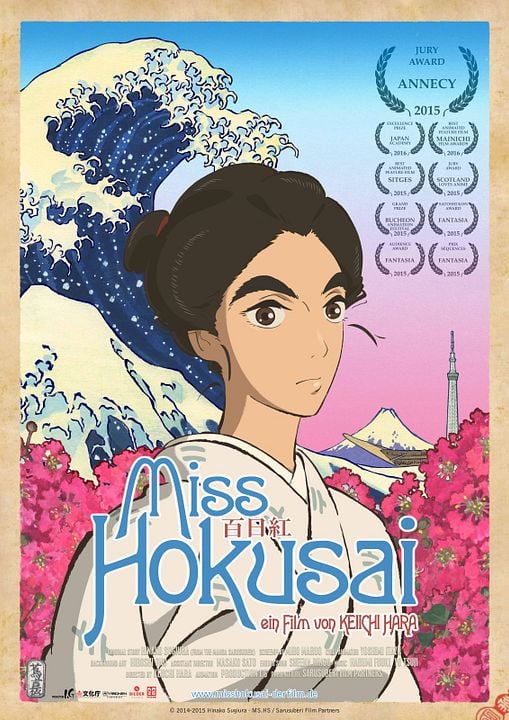 Miss Hokusai : Kinoposter