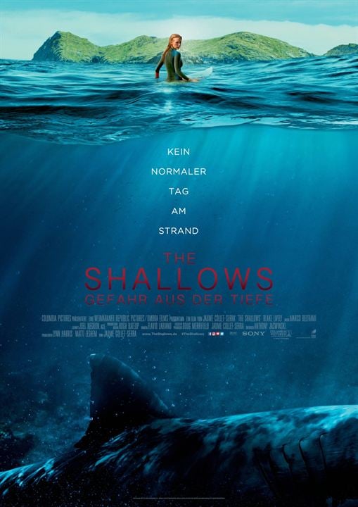 The Shallows - Gefahr aus der Tiefe : Kinoposter