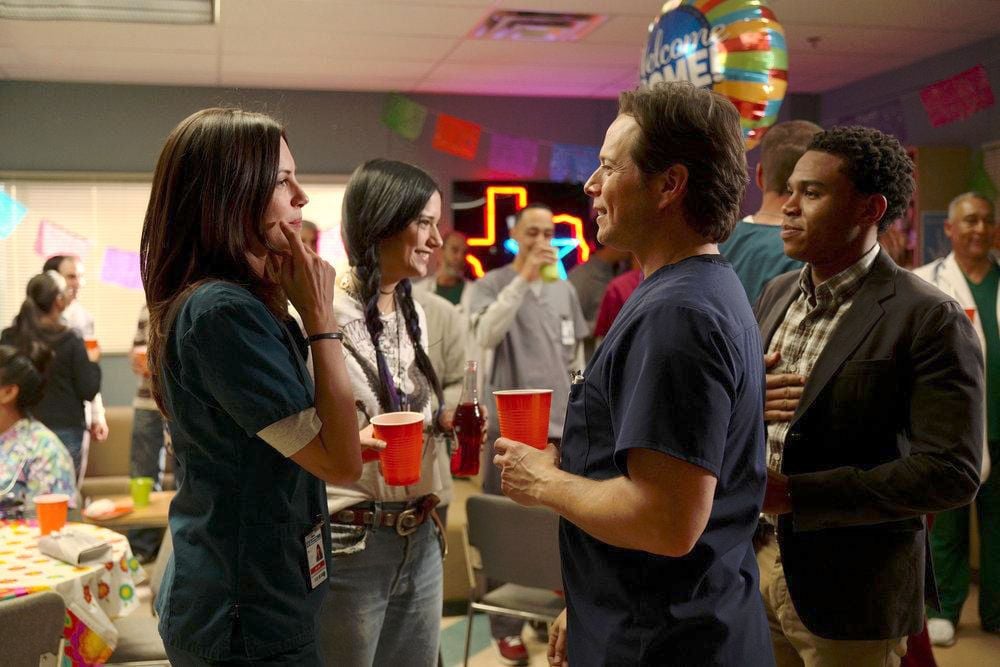 The Night Shift : Bild Jill Flint, Scott Wolf