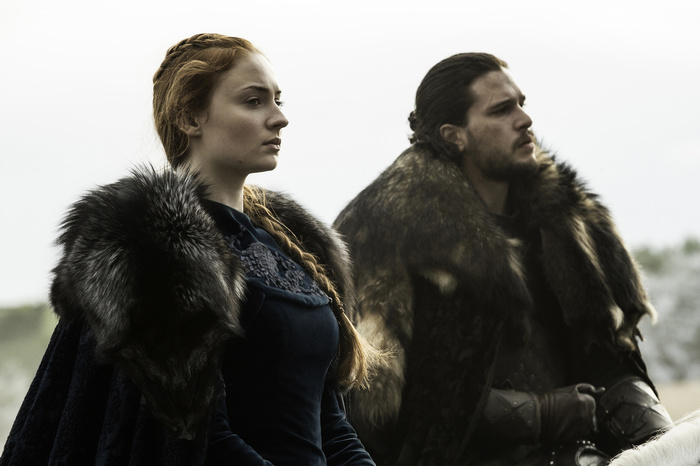 Game Of Thrones : Bild Kit Harington, Sophie Turner