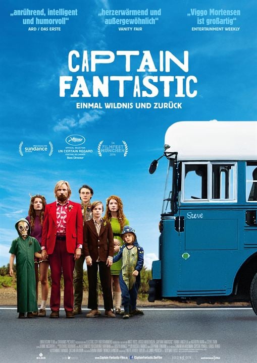 Captain Fantastic - Einmal Wildnis und zurück : Kinoposter