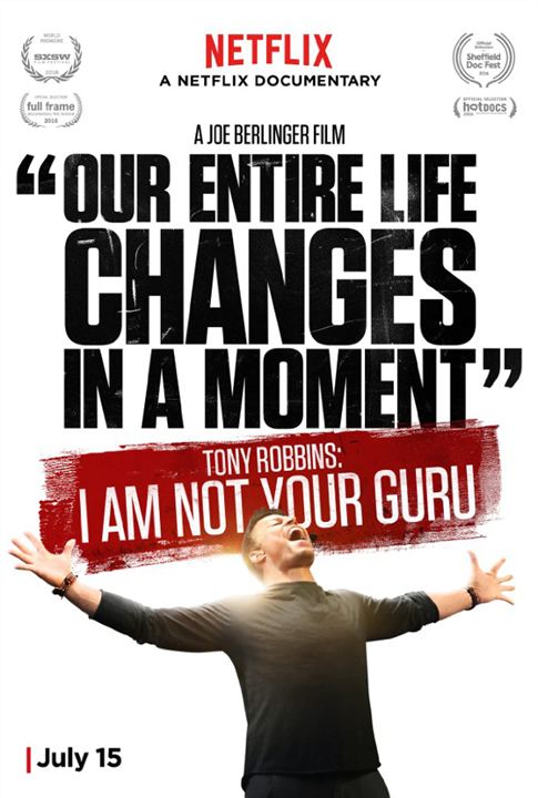 Tony Robbins: I Am Not Your Guru : Kinoposter
