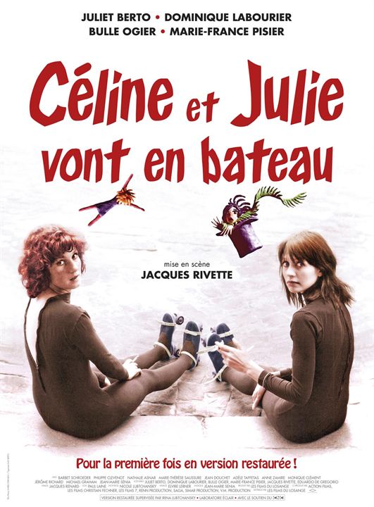 Celine und Julie fahren Boot : Kinoposter