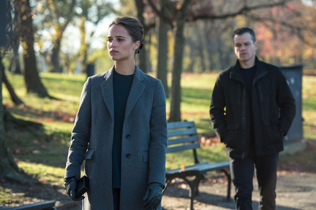 Jason Bourne : Bild Matt Damon, Alicia Vikander