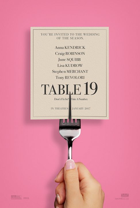 Table 19 - Liebe ist fehl am Platz : Kinoposter