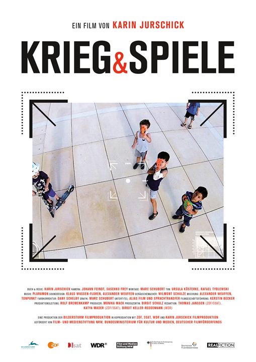 Krieg und Spiele : Kinoposter