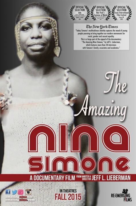 The Amazing Nina Simone : Kinoposter