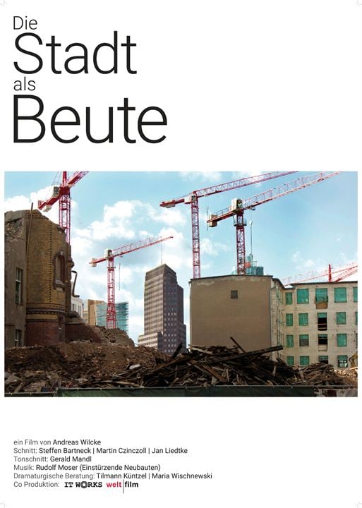 Die Stadt als Beute : Kinoposter