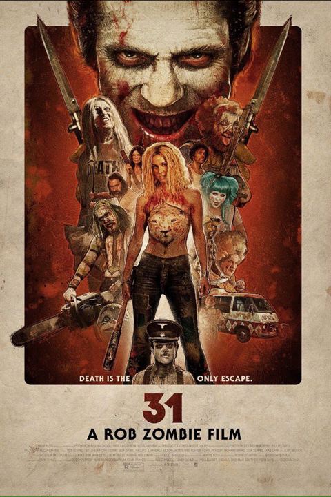 31 - A Rob Zombie Film : Kinoposter