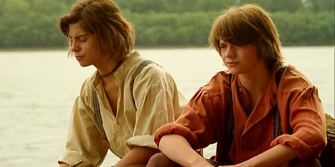 Tom Sawyer & Huckleberry Finn : Bild Jake T. Austin, Joel Courtney