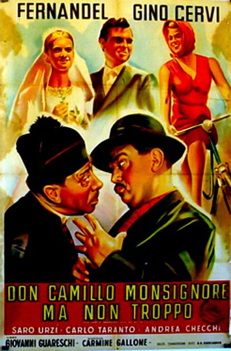 Hochwürden Don Camillo : Kinoposter