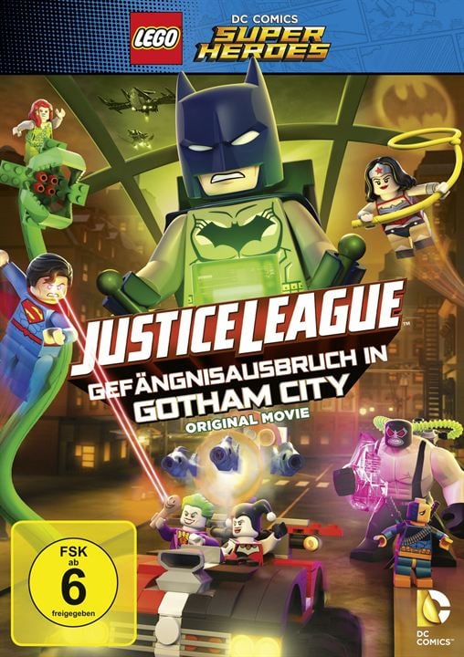 LEGO DC Super Heroes Justice League: Gefängnisausbruch in Gotham City : Kinoposter