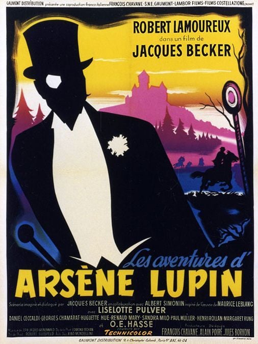 Arsene Lupin, der Millionendieb : Kinoposter