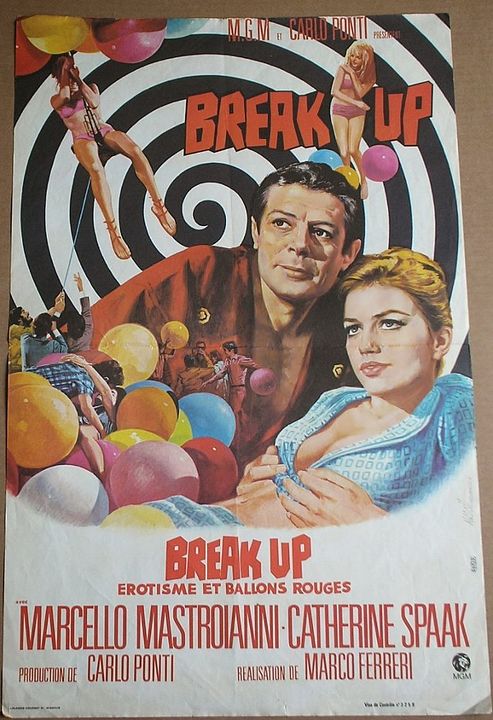 Break-up, erotisme et ballons rouges : Kinoposter