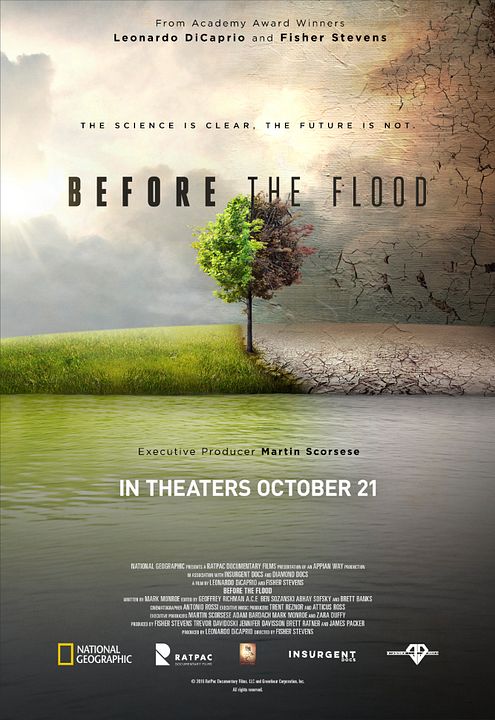 Leonardo DiCaprio: Before The Flood : Kinoposter